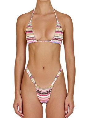 Bamba Swim Stripe Knit Bikini